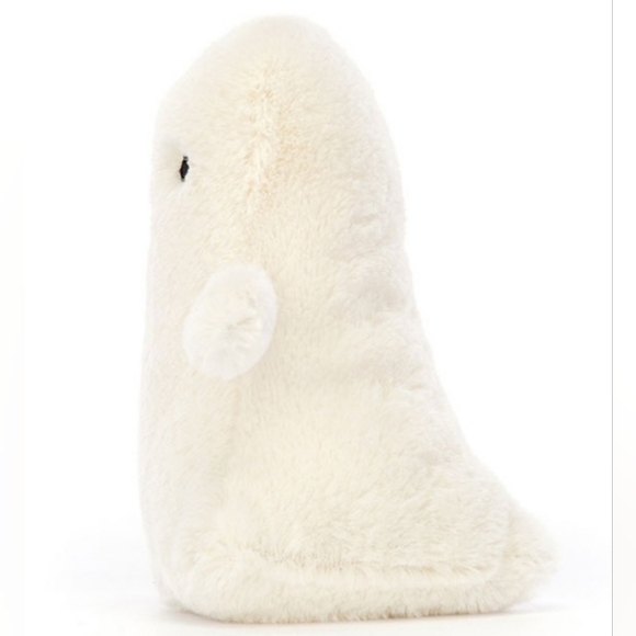 Jellycat Ooky Ghost Soft & Plush 5.5x4.7x3.5" NWT - Picture 2 of 7